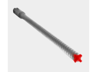1/2 in. x 24 in. x 29 in. Rebar Demon™ SDS-Max 4-Cutter Full Carbide Head Hammer Drill Bit