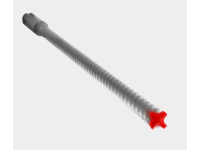 9/16 in. x 16 in. x 21 in. Rebar Demon™ SDS-Max 4-Cutter Full Carbide Head Hammer Drill Bit