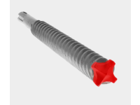 1-1/8 in. x 8 in. x 13 in. Rebar Demon™ SDS-Max 4-Cutter Full Carbide Head Hammer Drill Bit