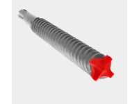 1-1/8 in. x 24 in. x 29 in. Rebar Demon™ SDS-Max 4-Cutter Full Carbide Head Hammer Drill Bit