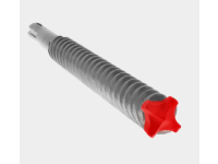 1-1/8 in. x 31 in. x 36 in. Rebar Demon™ SDS-Max 4-Cutter Full Carbide Head Hammer Drill Bit