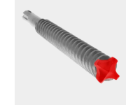 1-1/4 in. x 8 in. x 13 in. Rebar Demon™ SDS-Max 4-Cutter Full Carbide Head Hammer Drill Bit