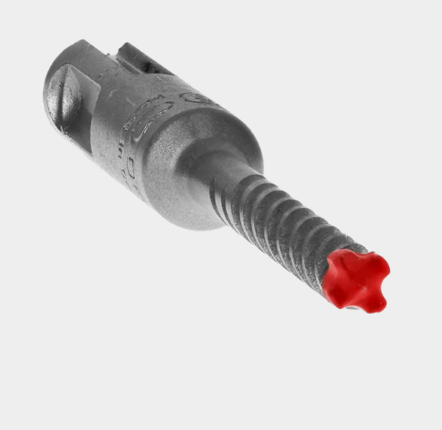 3/16 in. x 6 in. x 8 in. Rebar Demon™ SDS-Plus 4-Cutter Full Carbide Head Hammer Drill Bit (25-Pack)