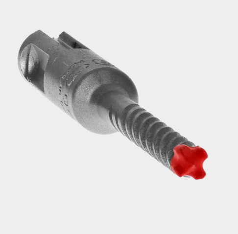 1/4 in. x 6 in. x 8 in. Rebar Demon™ SDS-Plus 4-Cutter Full Carbide Head Hammer Drill Bit (25-Pack)