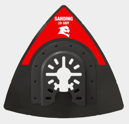 3-1/2 in. 20-Grit Universal Fit Carbide Grit Oscillating Sanding Plate