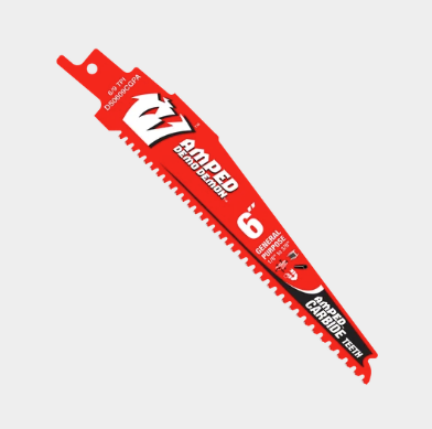 6 in. Demo Demon Amped Carbide General Purpose Recip
