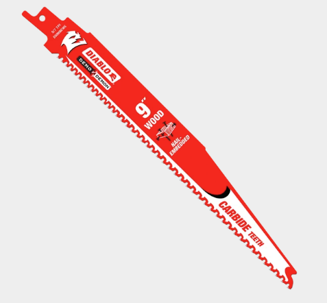 9 in. Demo Demon Carbide Recip Blade for Nail-Embedded Wood (10-Pack)