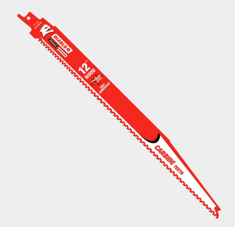 12 in. Demo Demon Carbide Recip Blade for Nail-Embedded Wood