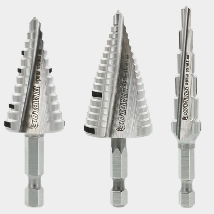 Impact Strong Step Drill Bit Set (3-Piece)