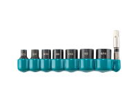 Impact XPS® 8 Pc. 1/4"" Drive 6-Point SAE Impact Socket Set w/ Standard Socket Adapter