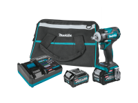 40V max XGT® Brushless Cordless 4-Speed 1/2"" Sq. Drive Impact Wrench Kit w/ Detent Anvil (2.5Ah)